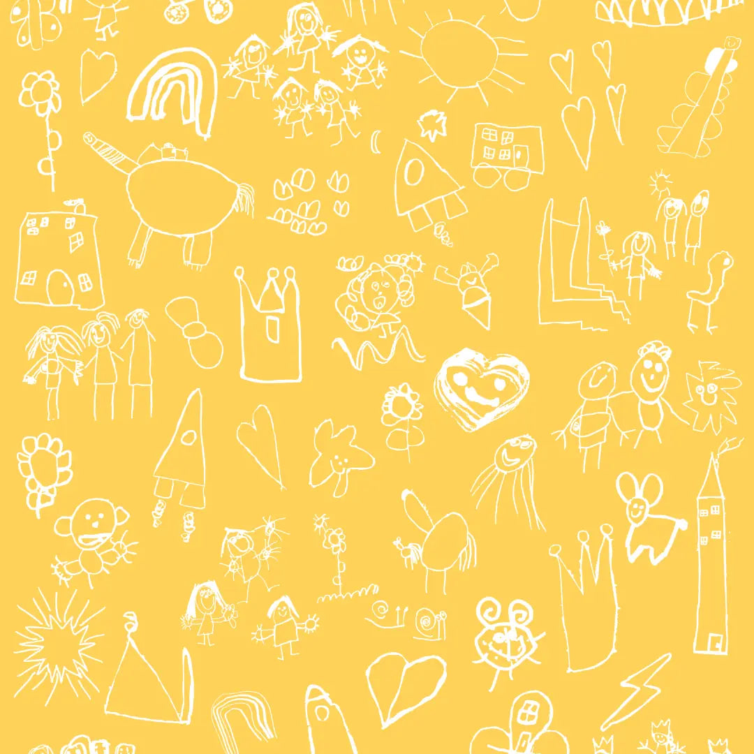 Emily & Eve doodle background for children’s wellbeing journals and affirmation cards