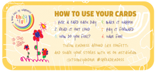 Load image into Gallery viewer, How to use your affirmation cards for children | Childrens positive affirmation cards | Fun learning activity