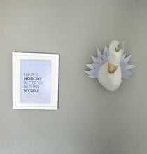 Load image into Gallery viewer, Home interior art print | positive quotes wall print blue