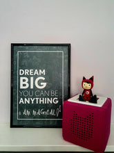 Load image into Gallery viewer, Children's positive affirmation art | children's bedroom wall print dark grey