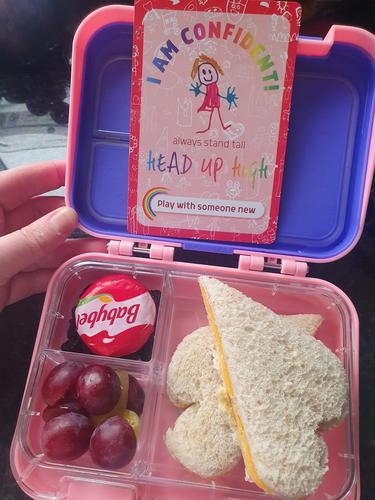 Daily affirmation cards for kids | Lunchbox card | I AM CONFIDENT 