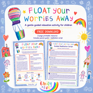 Float Your Worries Away — Free Guided Relaxation for Children