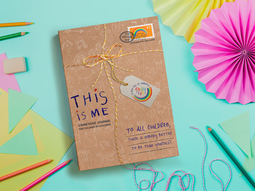 Childrens creative wellbeing journal This is Me diary