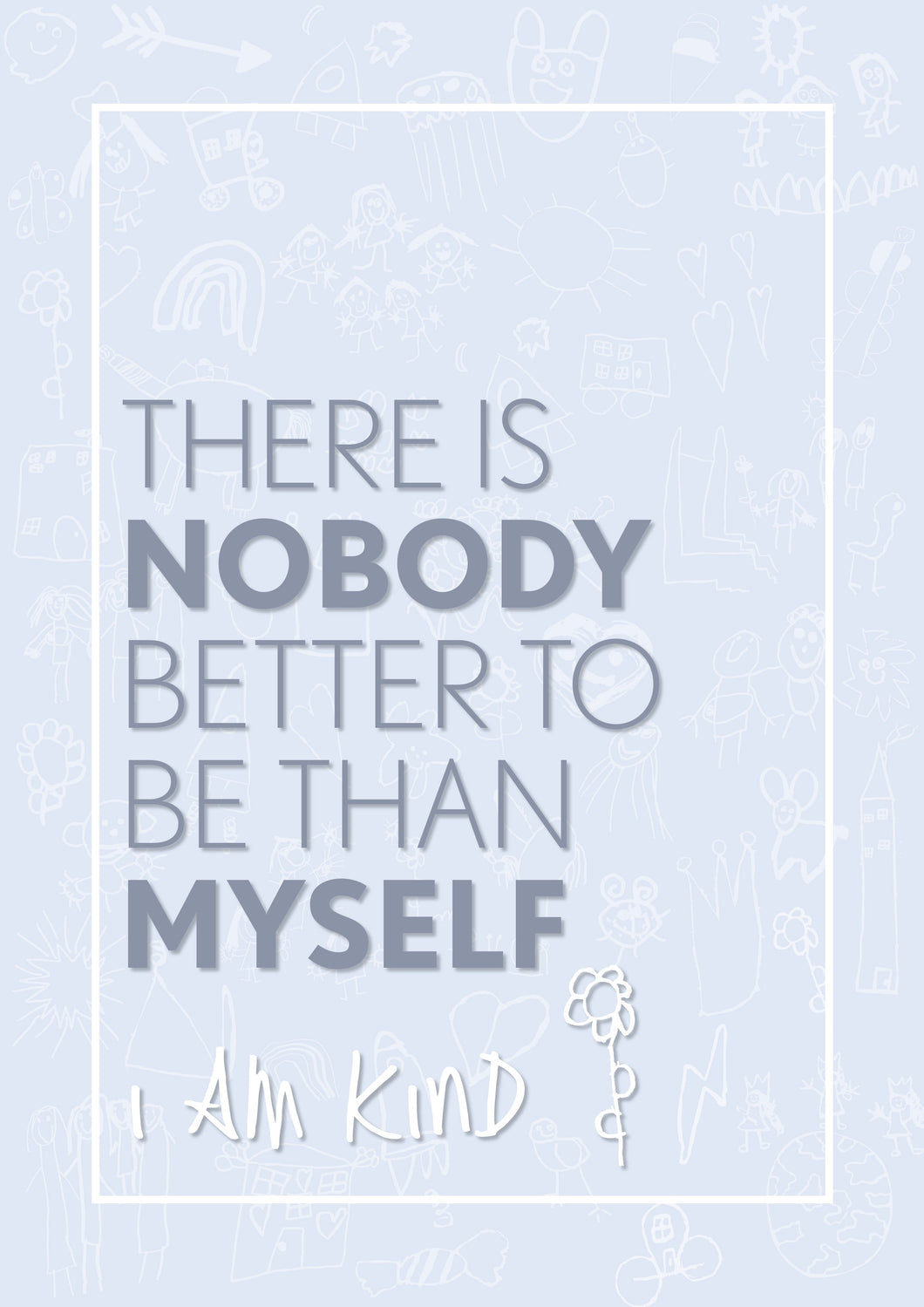 Children's positive affirmation | children's bedroom wall print 